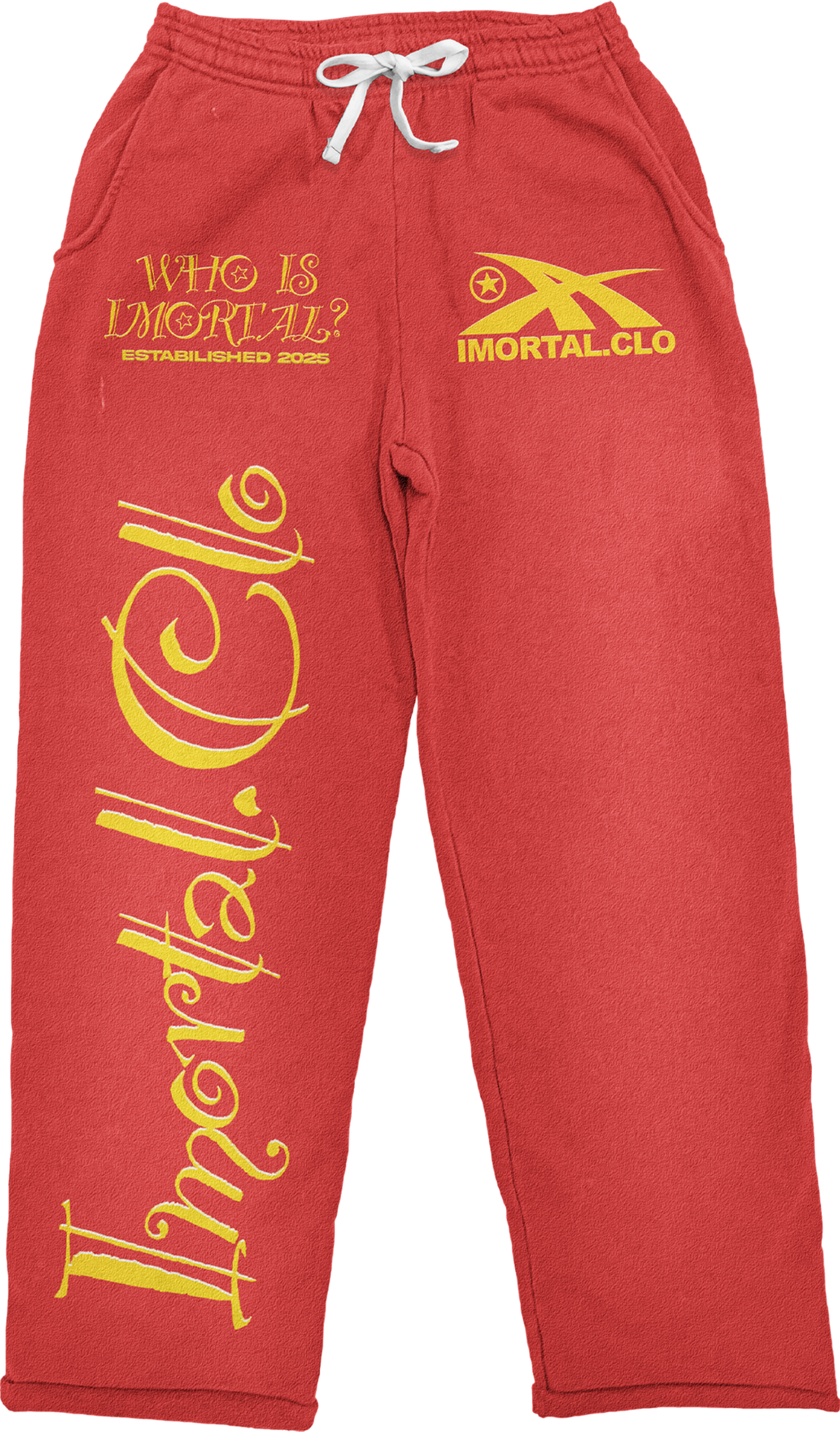 Imortal Clothing “ RED ” PANTS