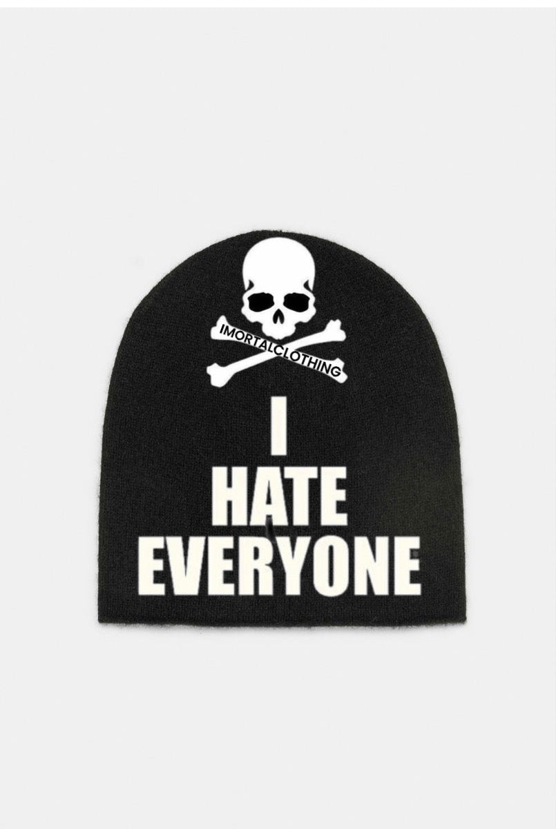 “ I HATE EVERY1 “ BEANIE